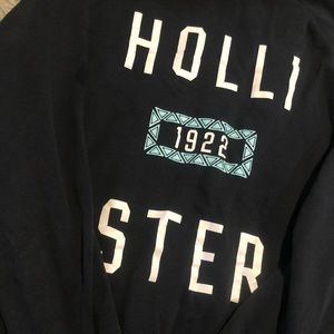Hollister Black Pullover Sweatshirt
